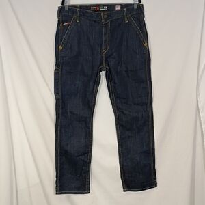 EUC Ariat FR M7 Slim Dark Indigo Straight Leg Jeans Size 34/32